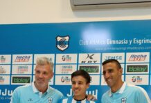 Pombo firmó contrato con Gimnasia