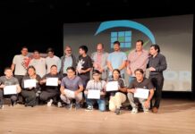 El intendente Jorge participó de la entrega de certificados en el marco del convenio con el Instituto Universitario River Plate