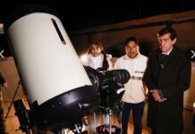 Sadir visitó el observatorio astronómico de Olaroz y destacó su potencial turístico y comunitario