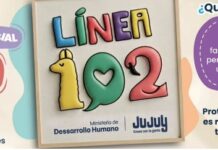 Línea 102, disponible las 24 horas para la protección de niñas, niños y adolescentes