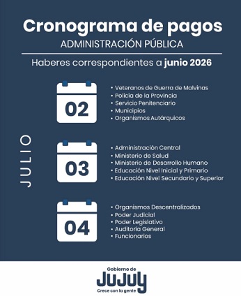 cronograma junio