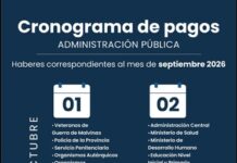 Inicia el cronograma de pagos en Jujuy